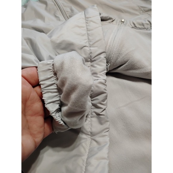 Columbia Mint Green Gray Fleece Lined Flash Forward Windbreaker Jacket NWT $90 - Picture 10 of 16